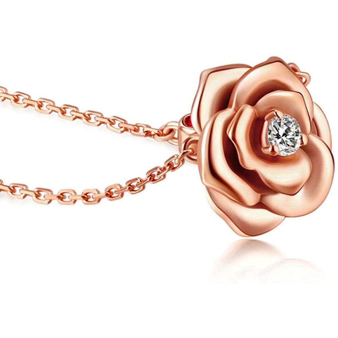 My Rose Pendant Necklace